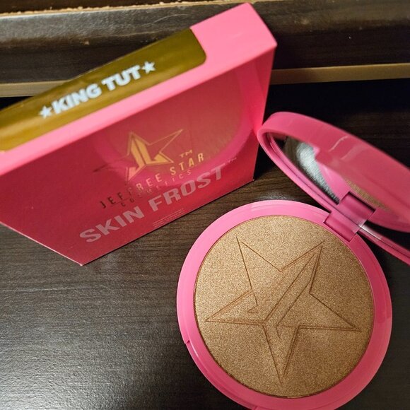 Jeffree Star Skin Frost Highlighting Powder - King Tut (NIB) - Picture 3 of 7
